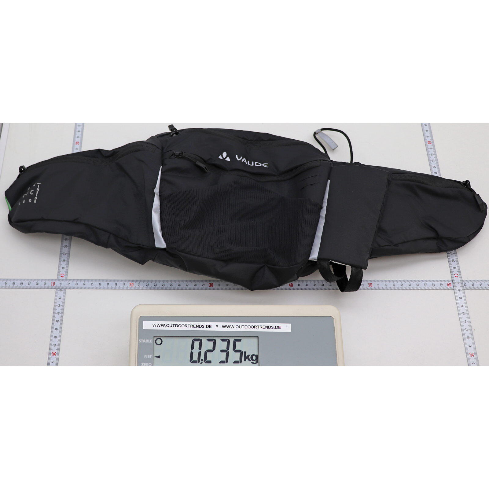 Sacoche banane en polyester recyclées VAUDE Big Attendant 7/7