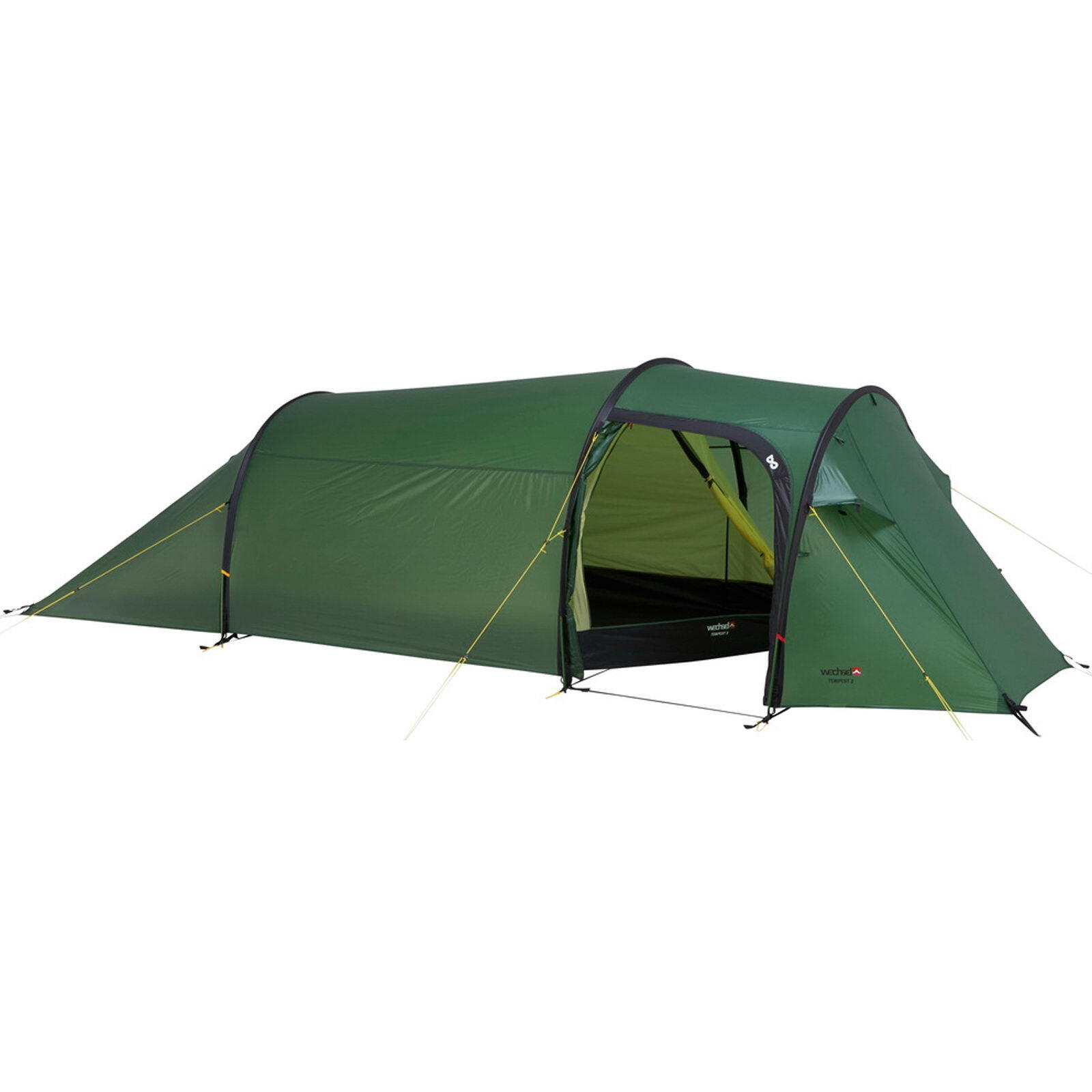 Trekkingzelt Tempest 2 Personen Tunnel Camping Fahrrad Biwak Zelt 2,19kg 7/7