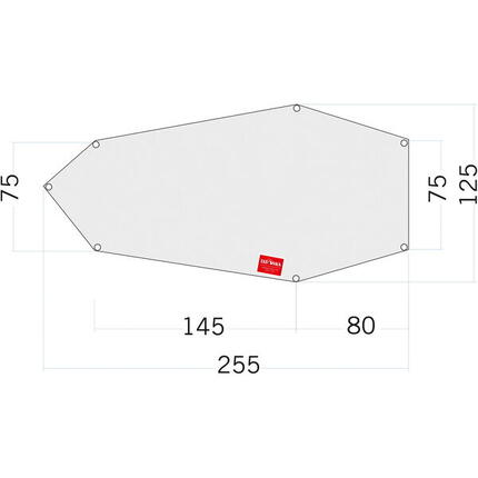 Zeltunterlage Floor Sheet PE Koli
