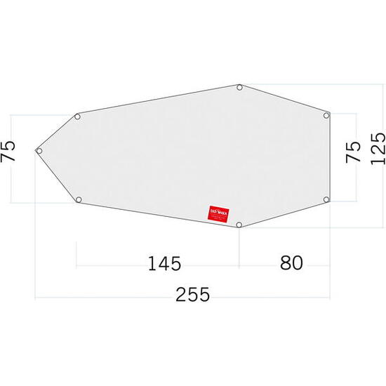 Zeltunterlage Floor Sheet PE Koli