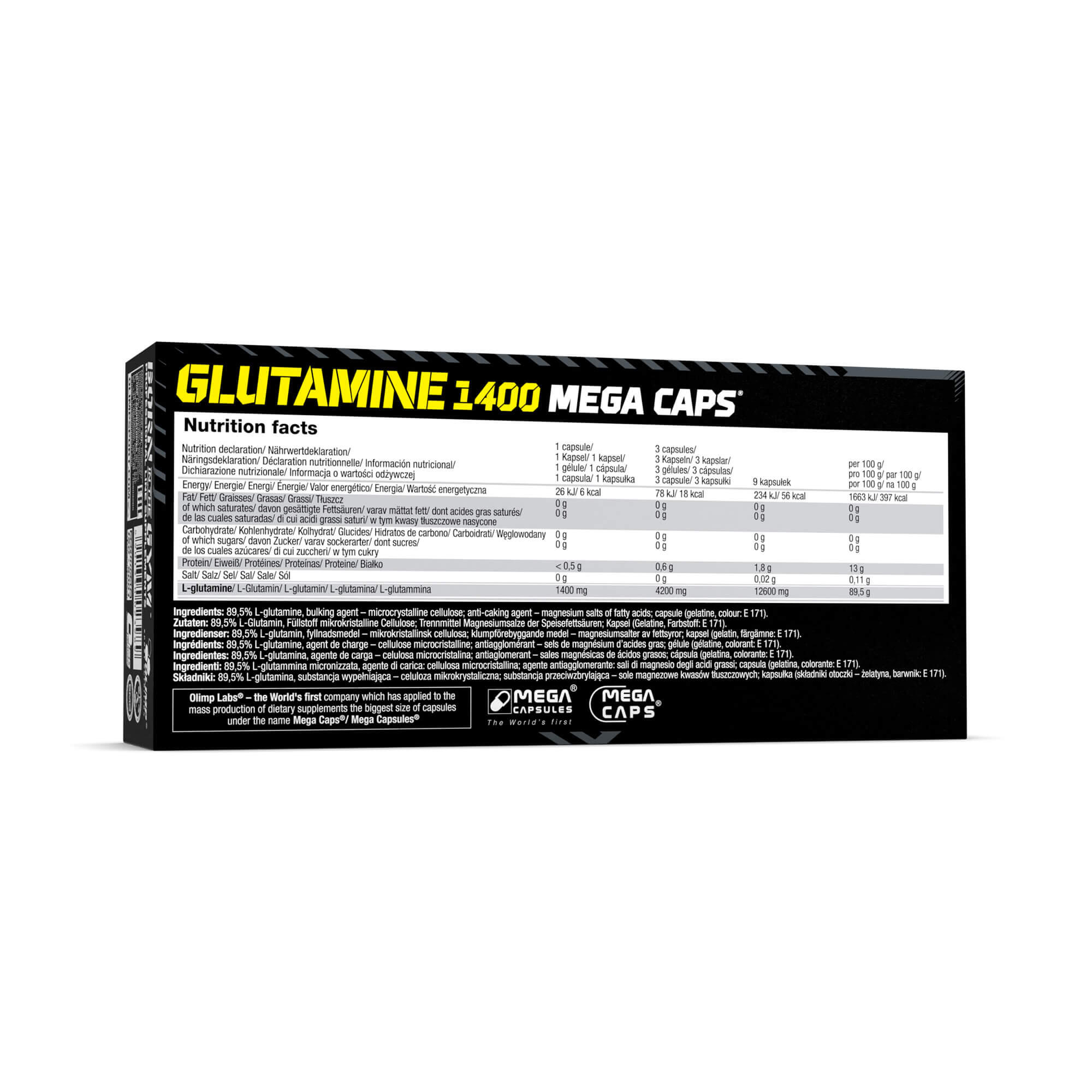 Glutamina Olimp Glutamine 1400 Mega Caps® - 120 Kapsułek 2/5