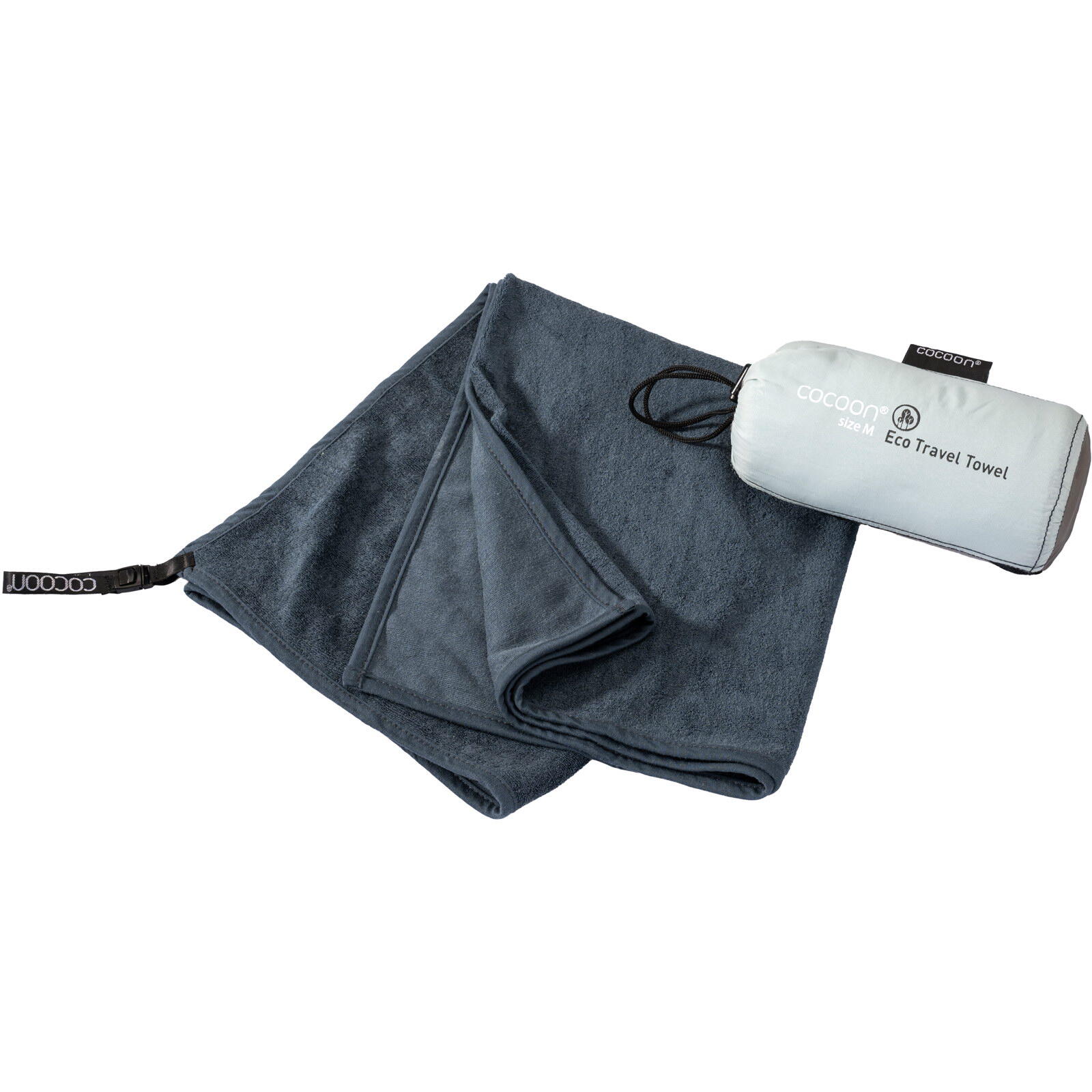 Ręcznik szybkoschnący Cocoon Eco Travel Towel Lyocell S - deep ocean 3/7