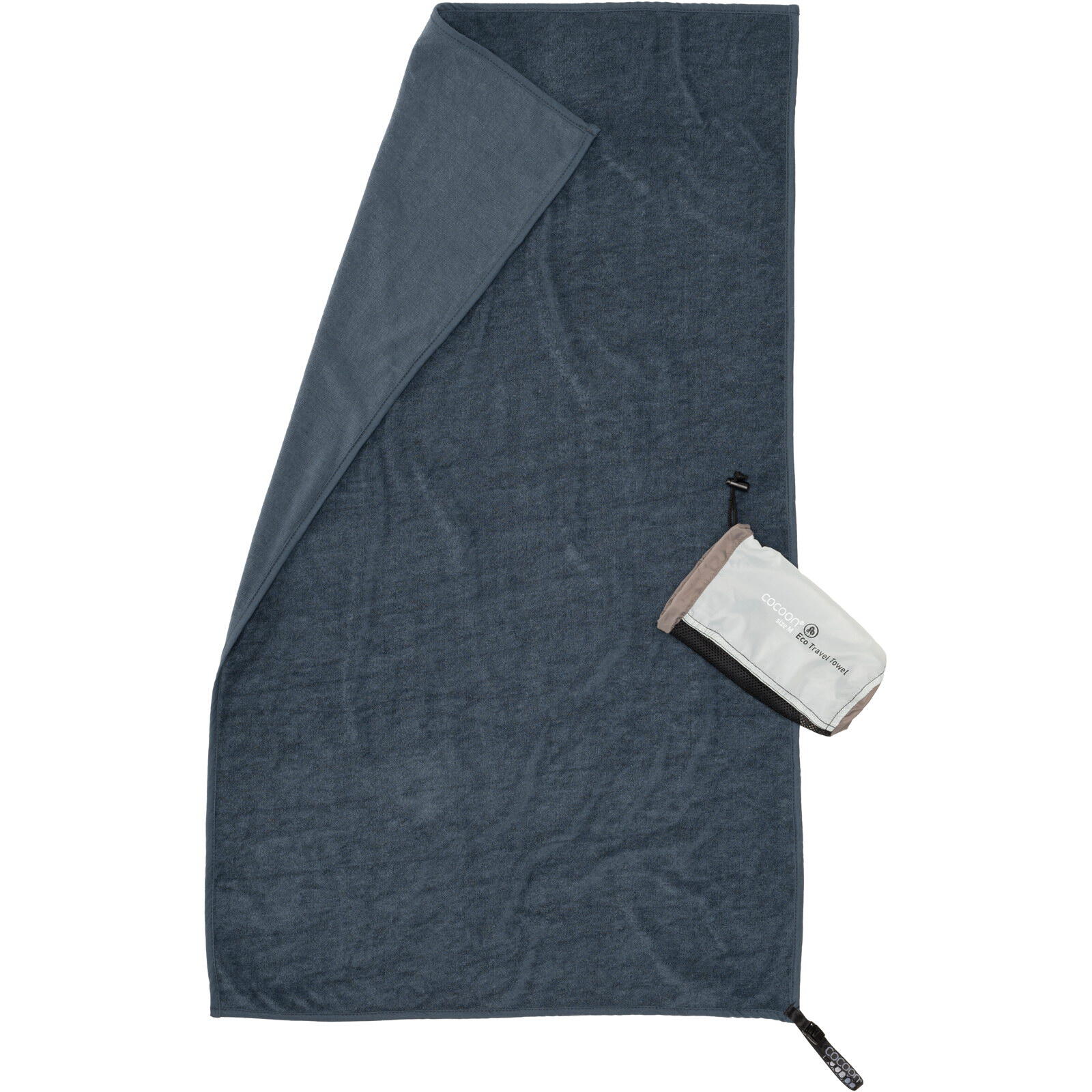 Ręcznik szybkoschnący Cocoon Eco Travel Towel Lyocell S - deep ocean 2/7