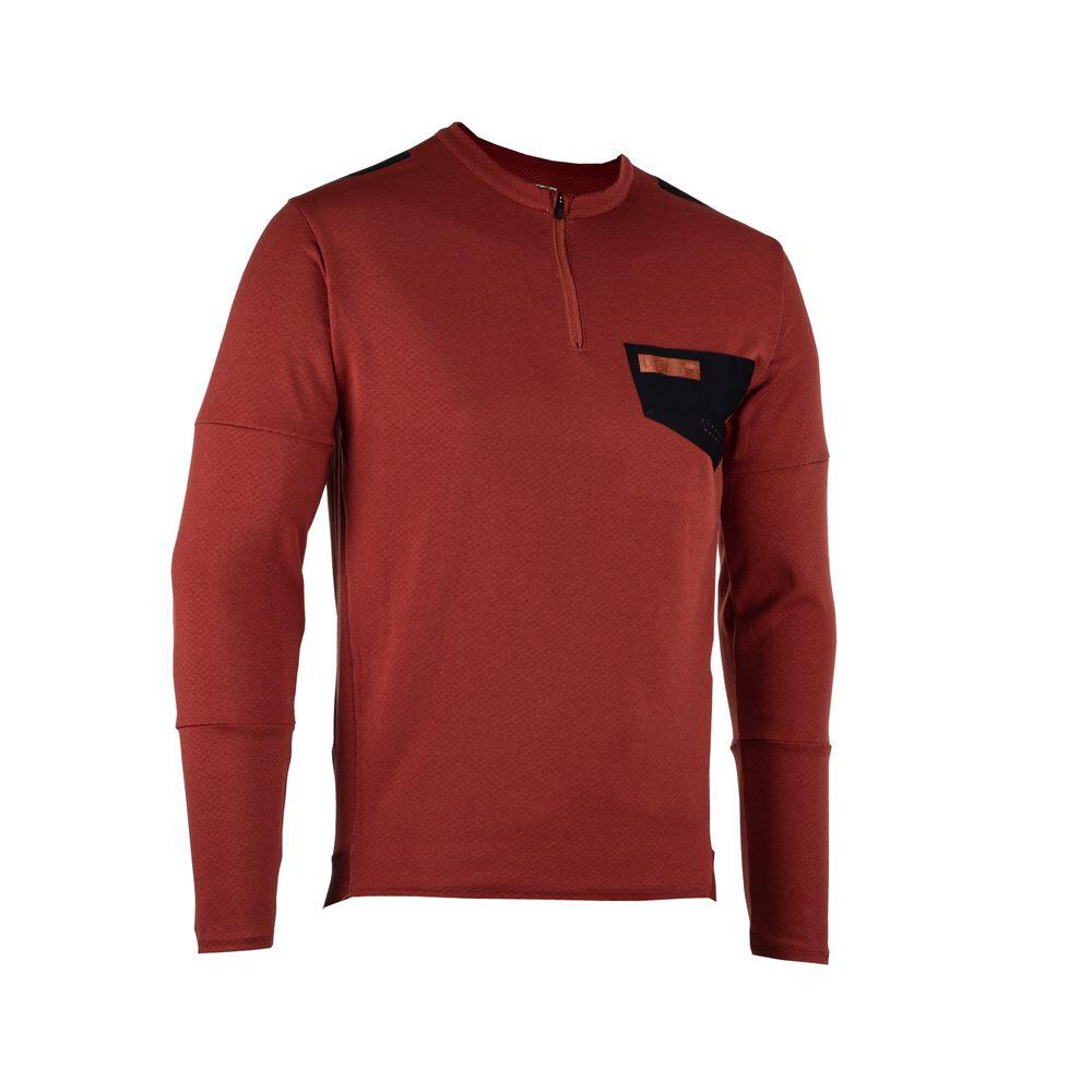 Maglia Ciclismo Uomo MTB 4.0 Trail Rosso 5/6