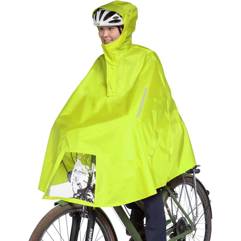 Fahrrad-Regenponcho Bike Poncho black