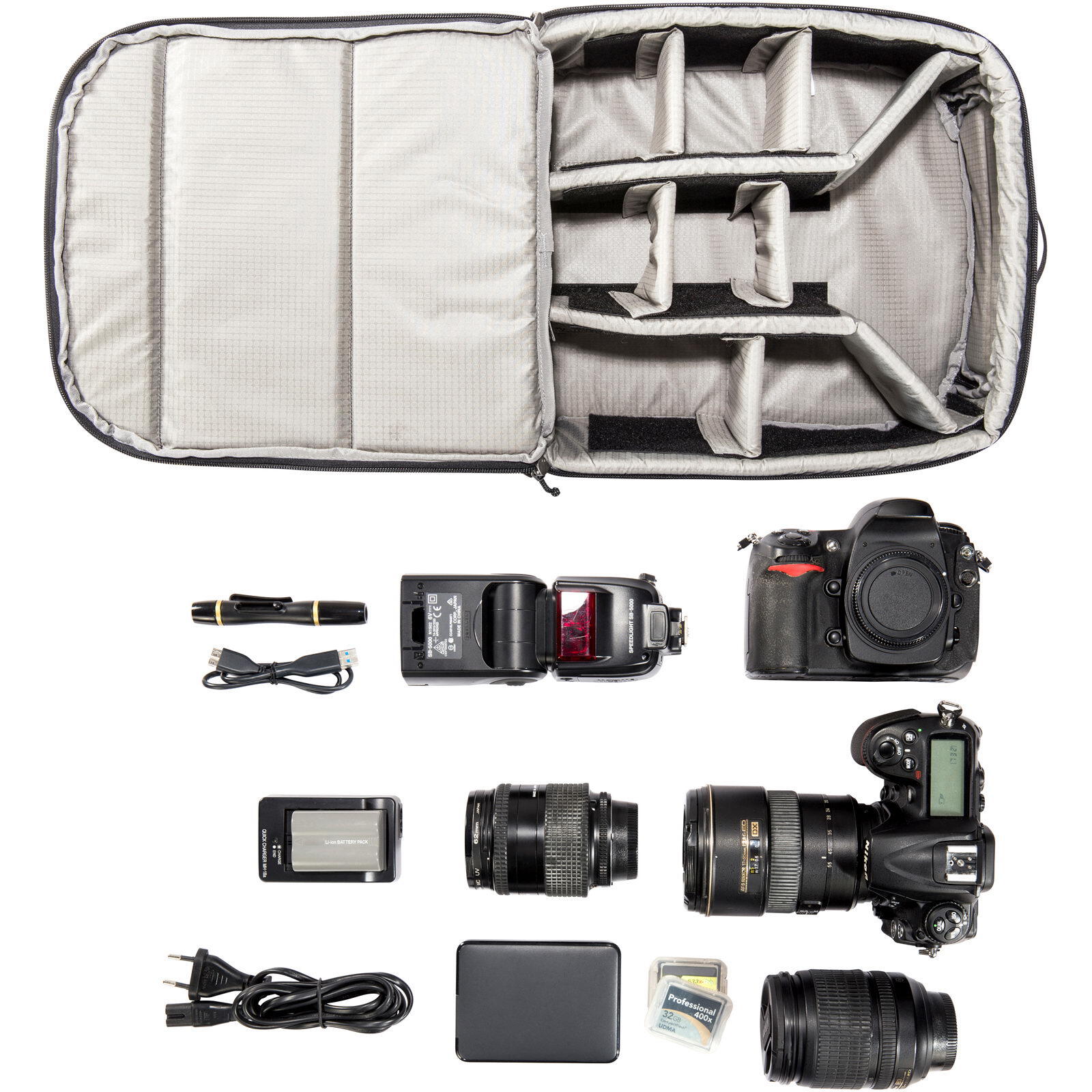 Fototasche Camera Insert L 5/7