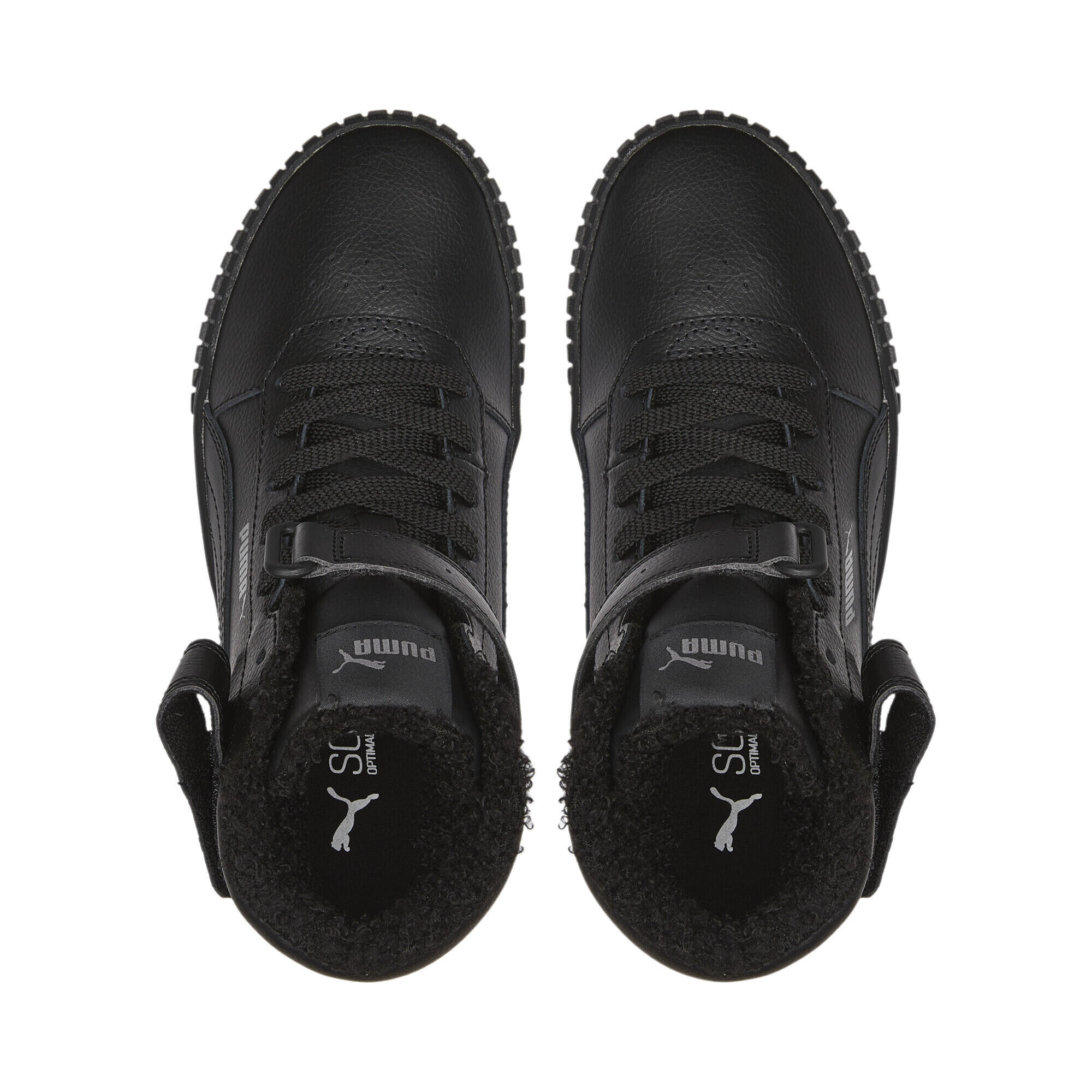 Zapatillas Niños Carina 2.0 Mid Winter PUMA Black Dark Shadow Gray 6/7
