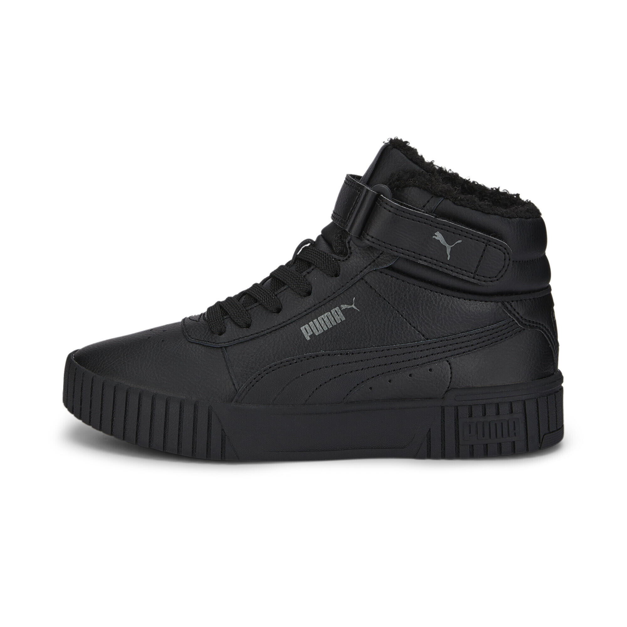 Zapatillas Niños Carina 2.0 Mid Winter PUMA Black Dark Shadow Gray 3/7