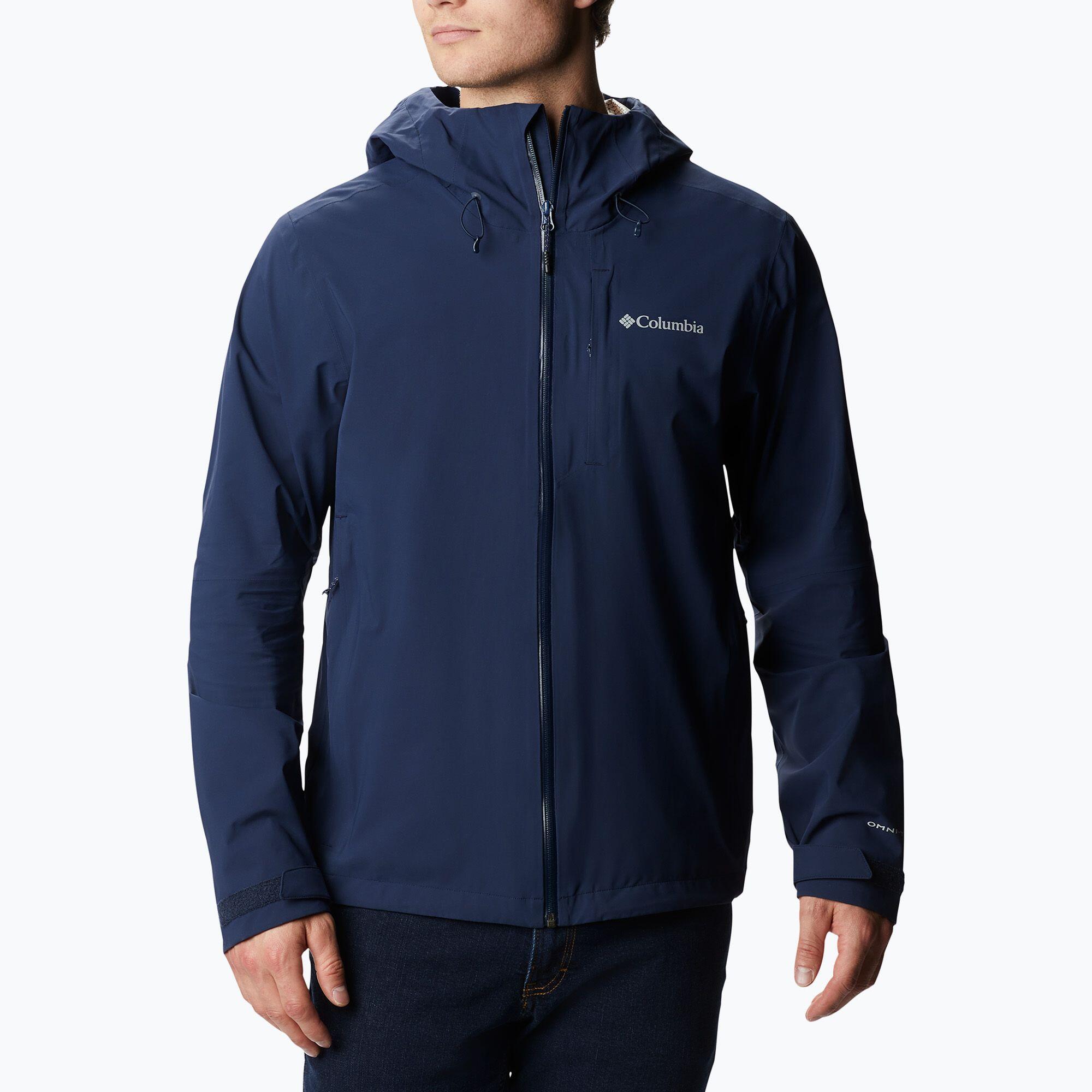 Impermeabile da uomo Columbia Omni Tech Ampli Dry 464 con membrana COLUMBIA Decathlon