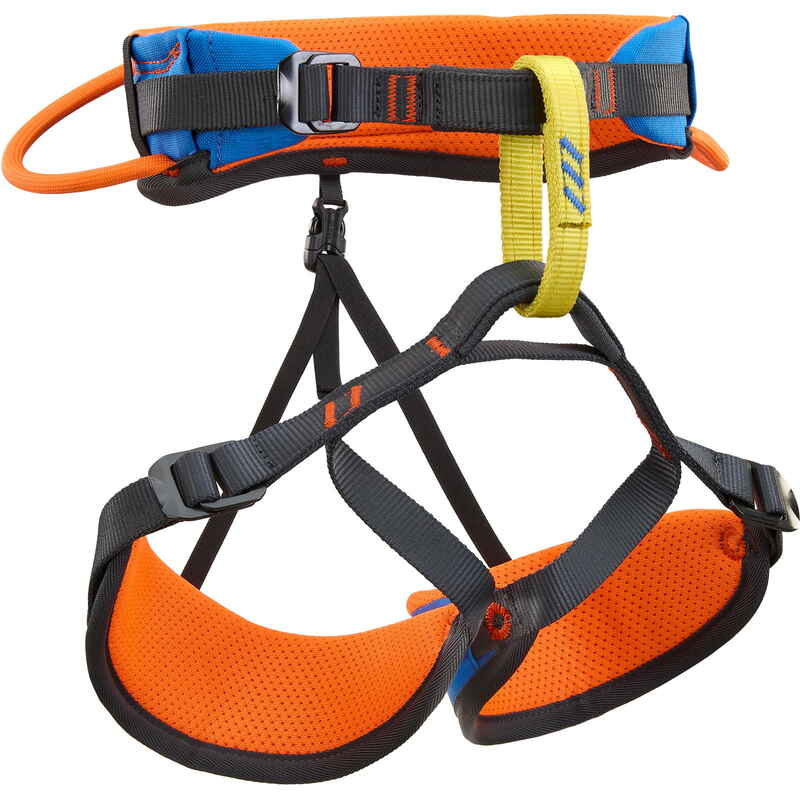Klettergurt für Kinder Dyno greeb-gray