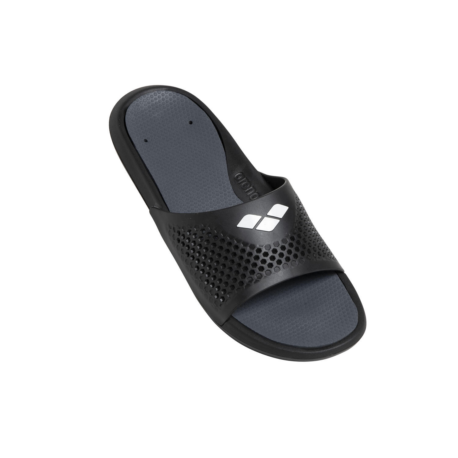 Arena - Sandales Homme - Bruno - Claquettes - Gris|noir - 43 - Decathlon