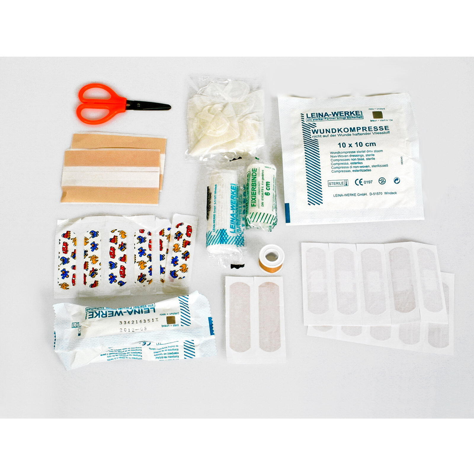 Erste Hilfe Set wasserdicht Standard 2/5