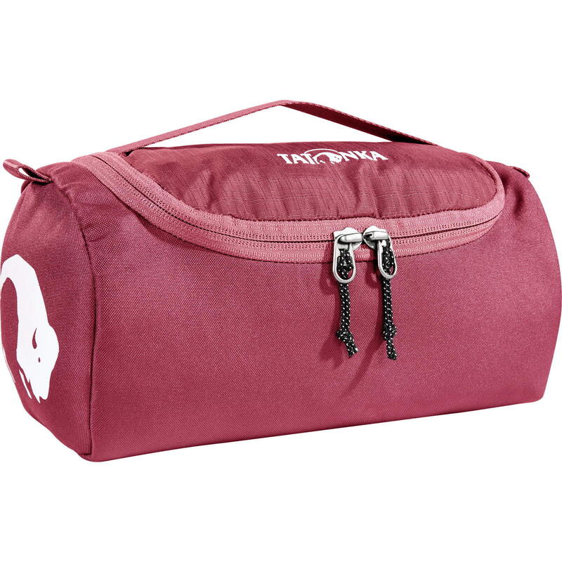 Waschtasche Care Barrel bordeaux red