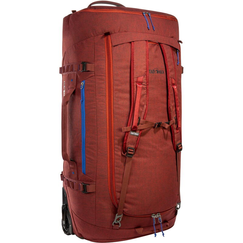 Faltbare Rollen-Reisetasche Duffle Roller 140 tango red