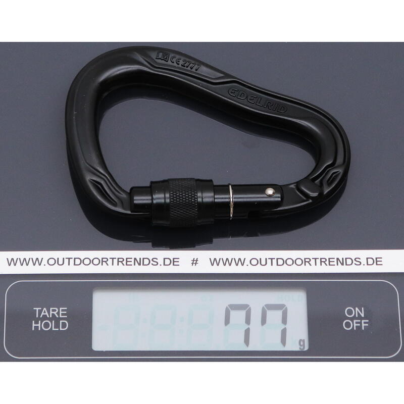 Carabină HMS Bullet Screw II EDELRID neagră