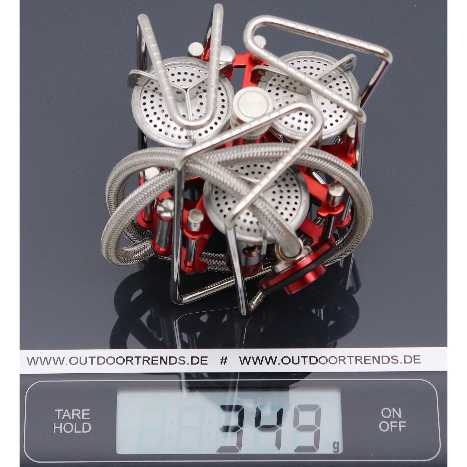 Origin Outdoors Gasbrenner für Gaskartusche -Triple Power 7/7