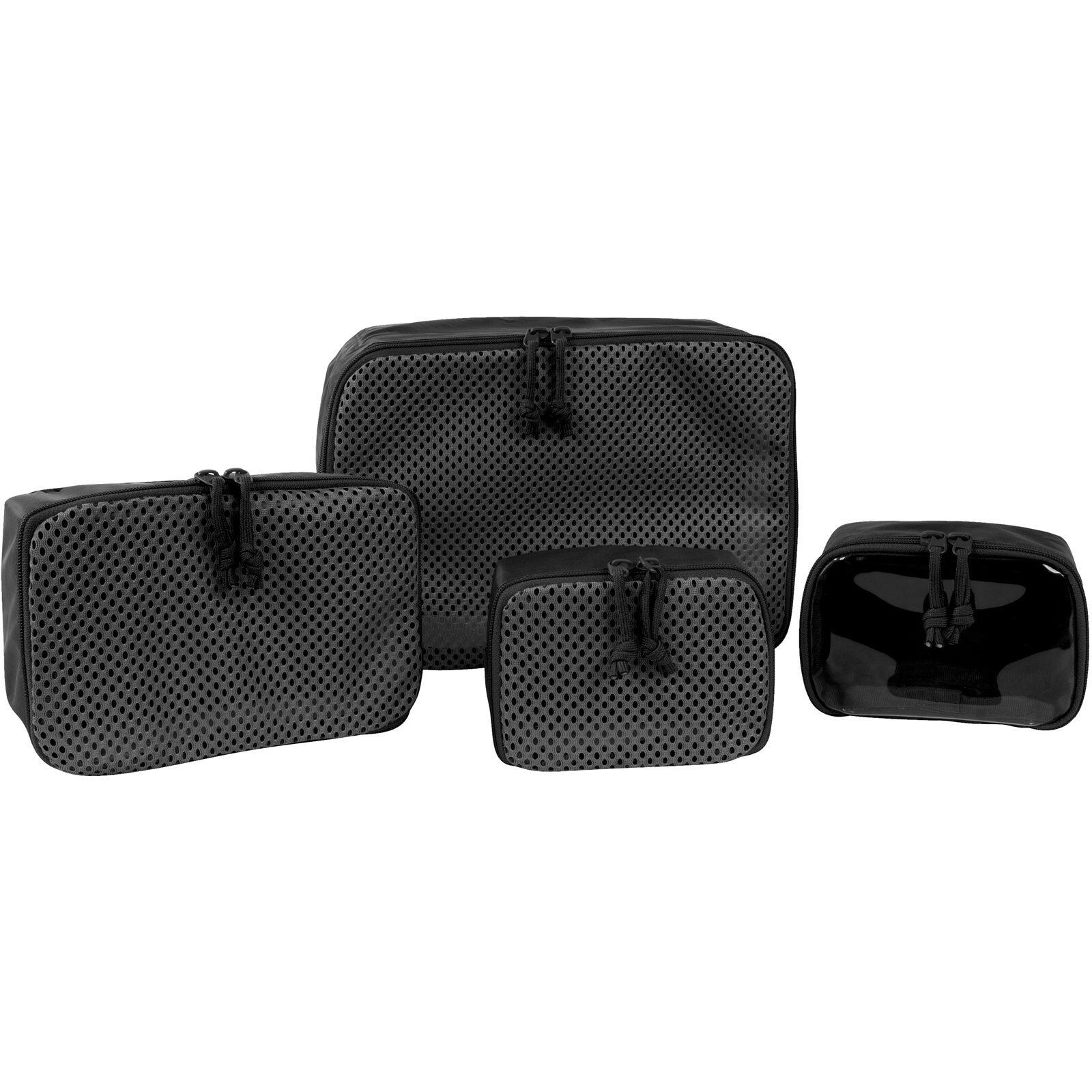 Netztaschen Modular Pouch Set VL black 2/7