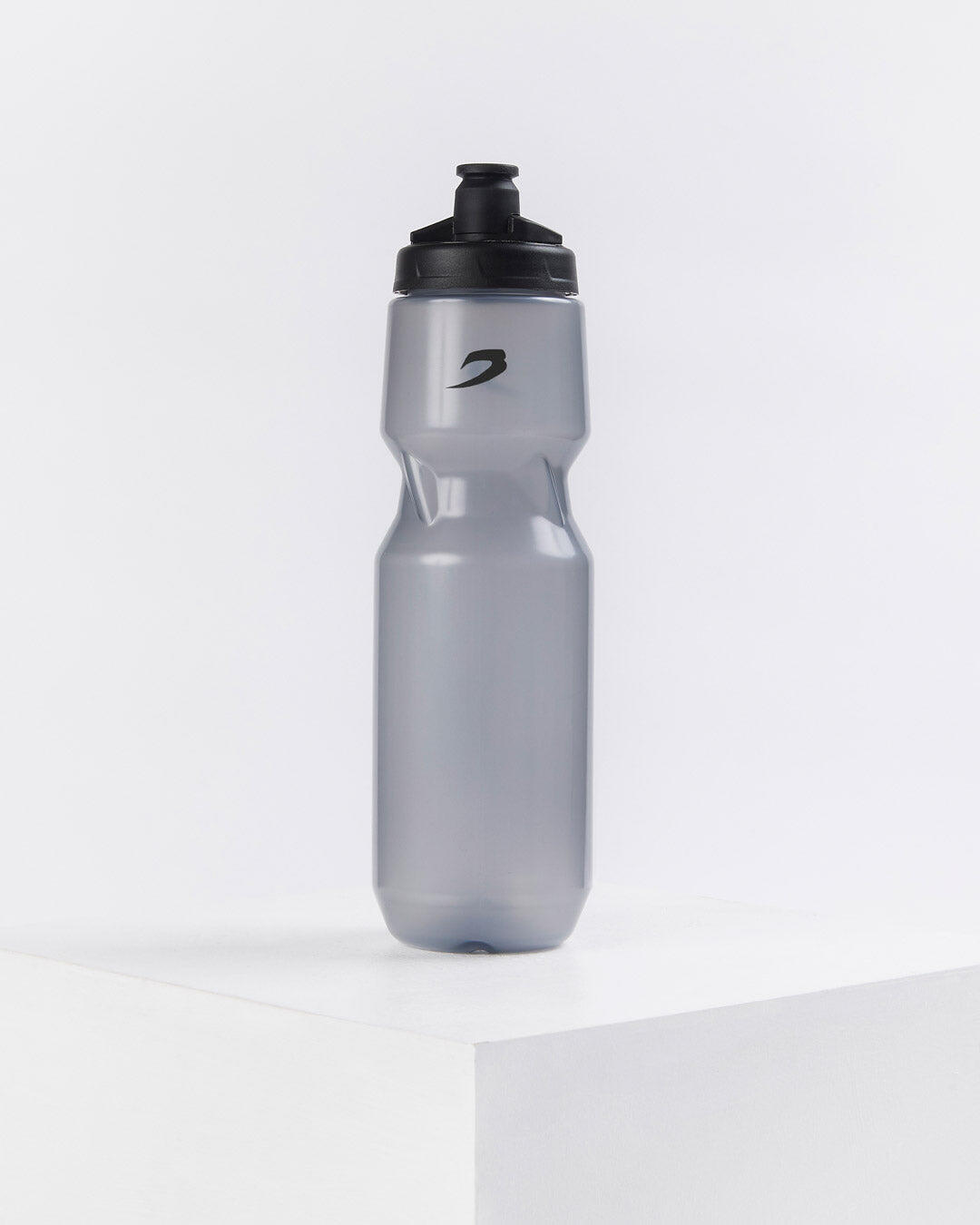 BOXRAW 1L Water Bottle - Frosted Black 3/4