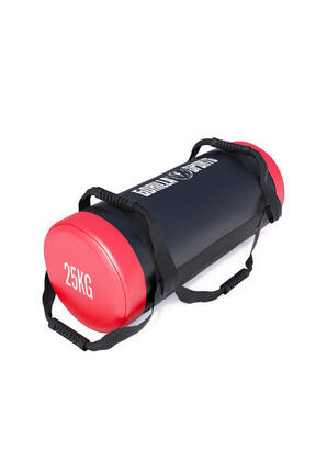 Fitness bag noir/rouge - Sac lesté 30kg