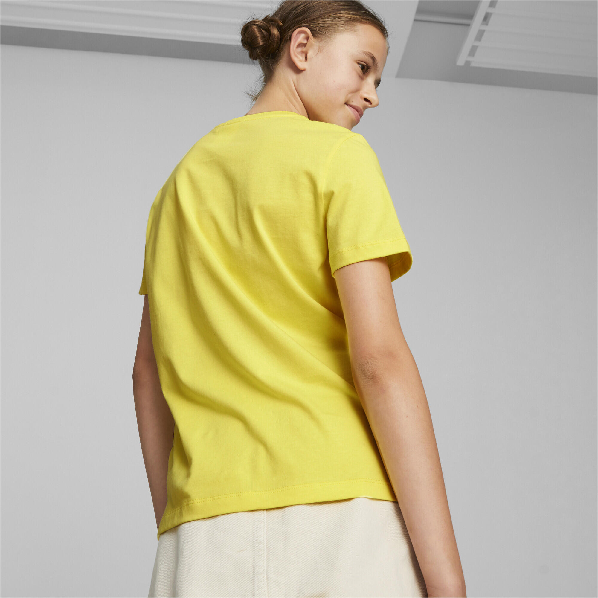 Camiseta Niño PUMA x SPONGEBOB SQUAREPANTS PUMA Lemon Meringue Yellow 4/5