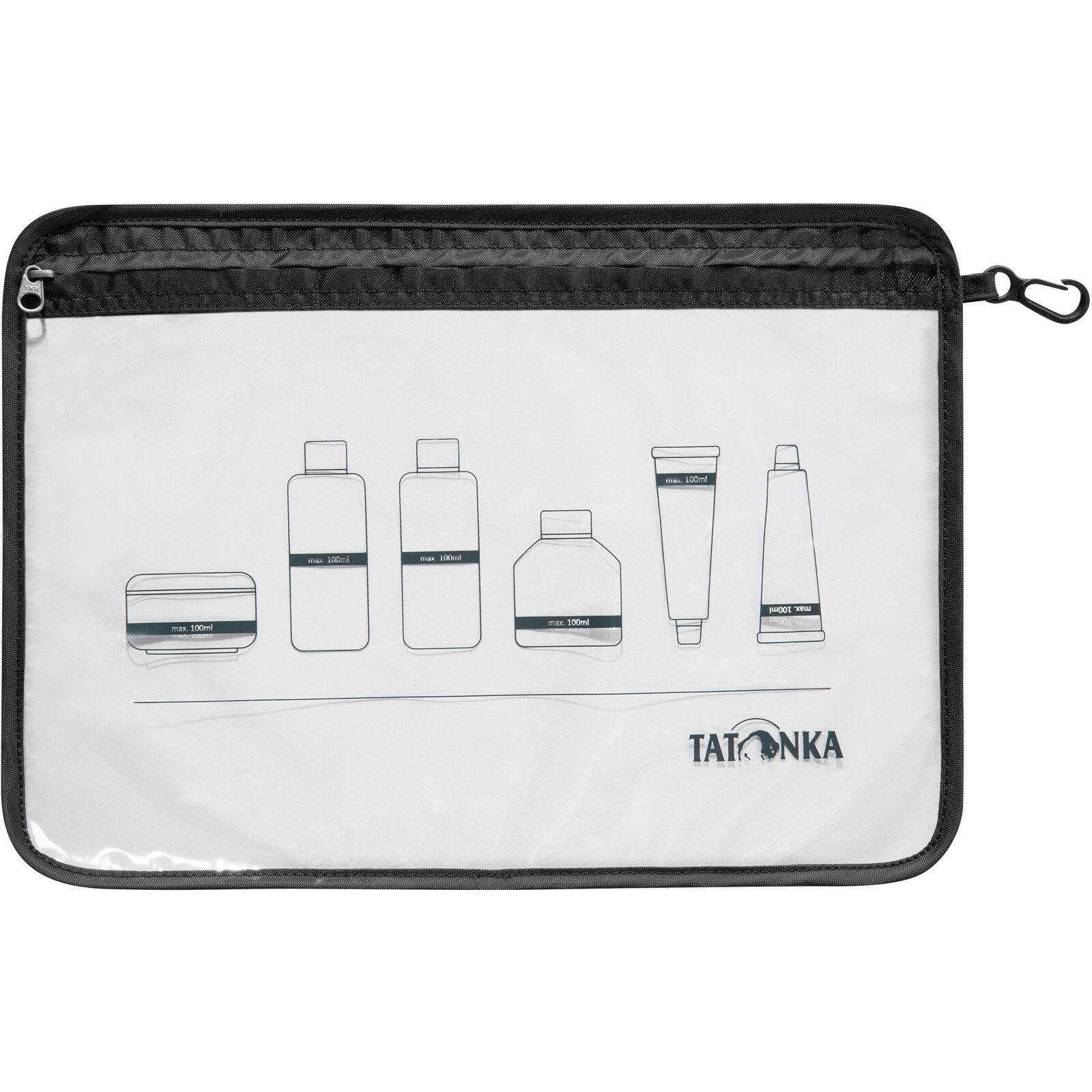 Zip Flight Bag Set black 7/7