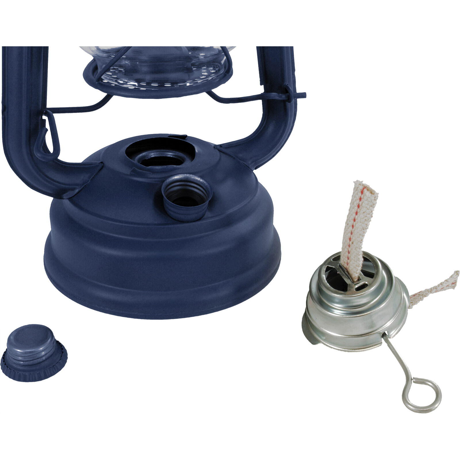 Sturmlaterne Hurricane blau 2/3