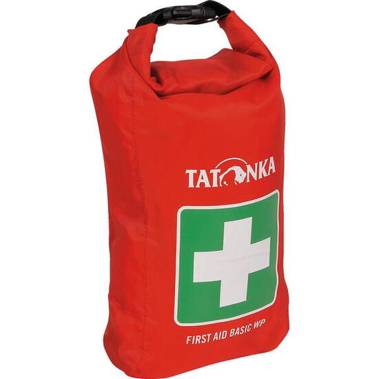für nasse Unternehmungen First Aid Basic Waterproof red