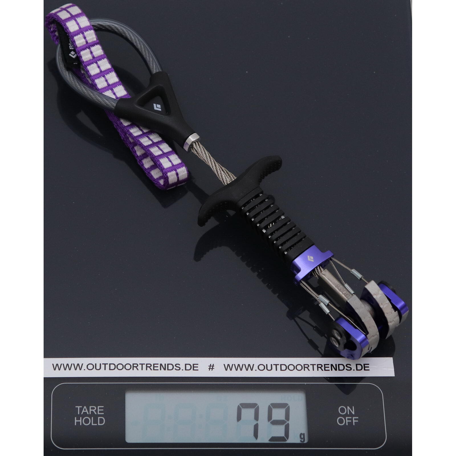 Black Diamond Camalot Z4 0.5 LILA RigidFlex 10 kN 18.8–33.9 mm sangle Dynex 2/4