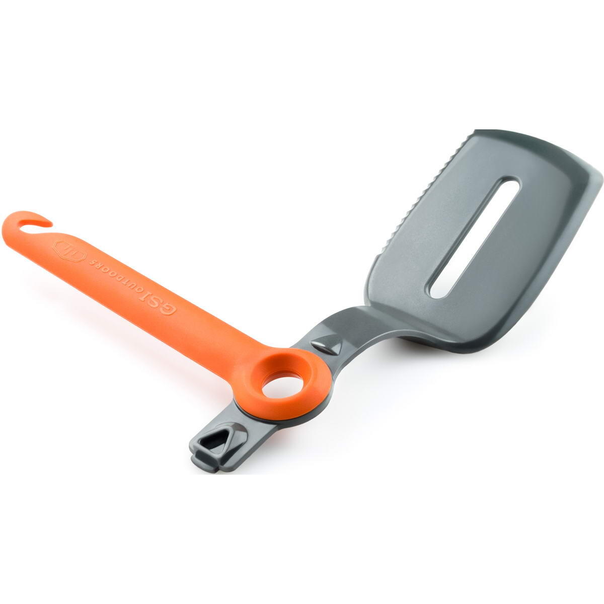 Faltbarer Spatel GSI Outdoor Pivot Spatula Nylon 6‑6 orange 27 cm ausgeklappt 3/5