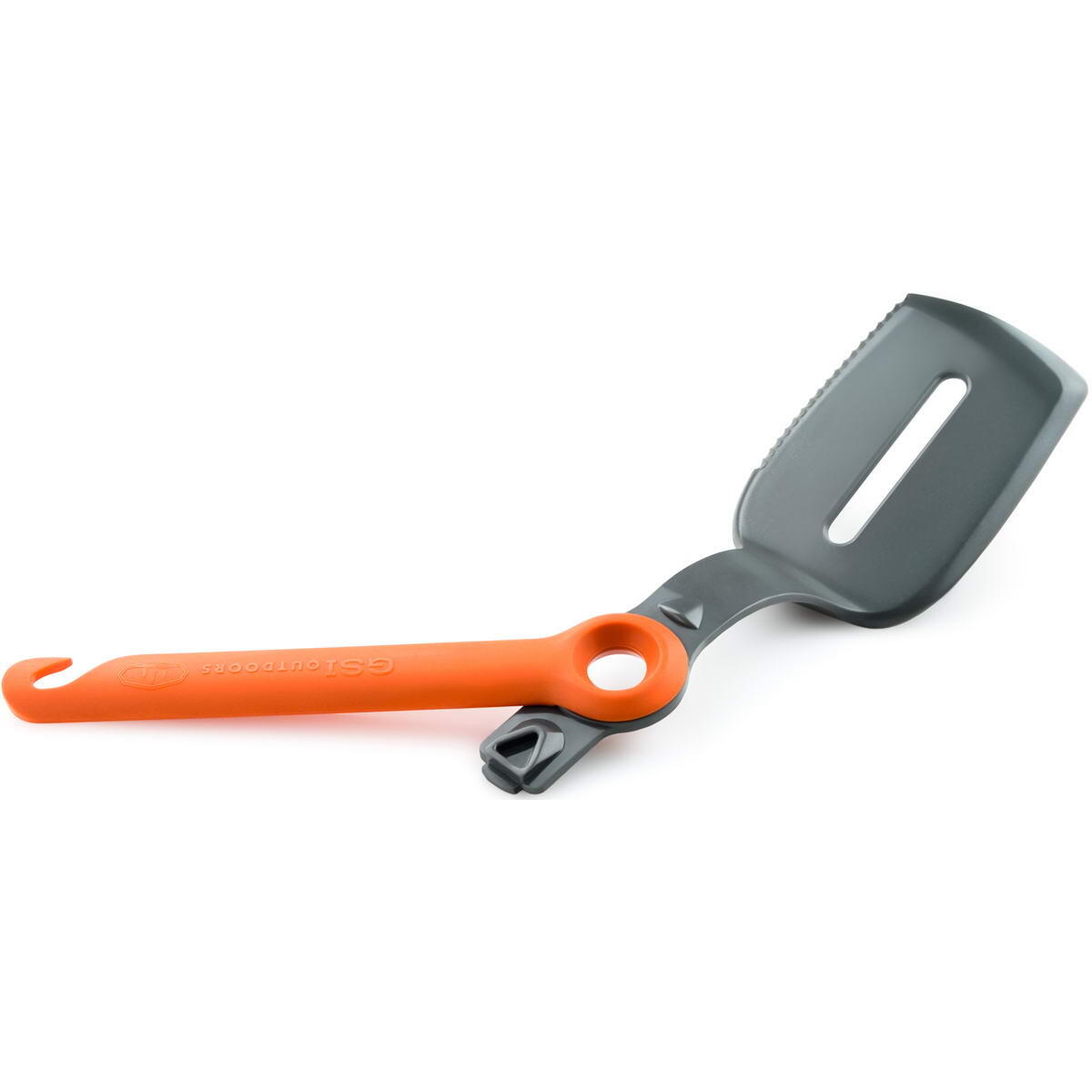Faltbarer Spatel GSI Outdoor Pivot Spatula Nylon 6‑6 orange 27 cm ausgeklappt 2/5