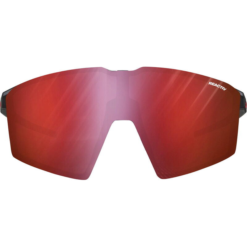 Fahrradbrille Edge Reactiv High Contrast 0-3 matt schwarz transparent-orange