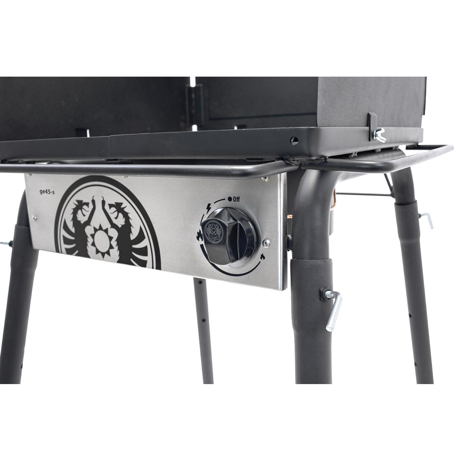 50 mbar Gastisch mit Einzelbrenner ge45-s 6/7