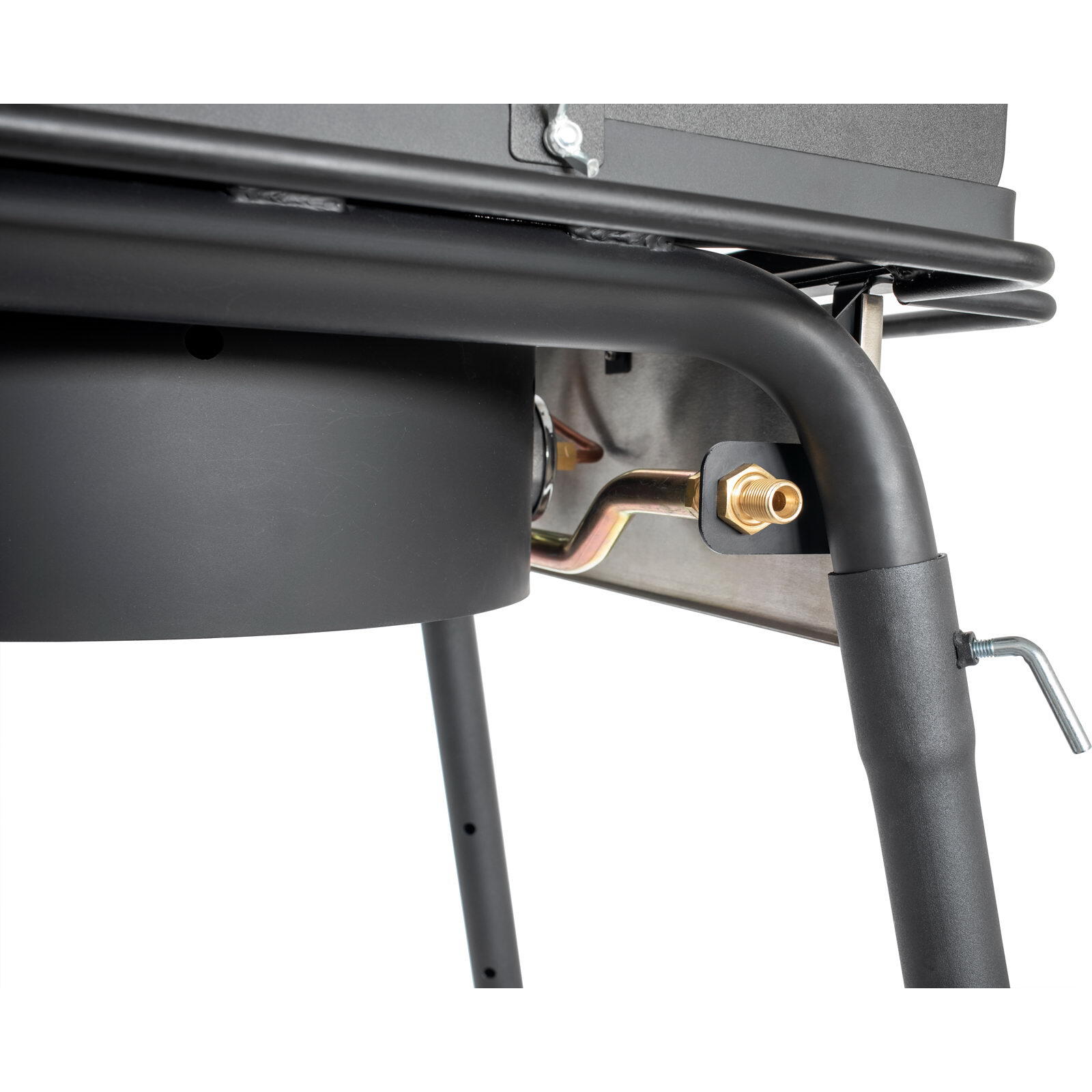 50 mbar Gastisch mit Einzelbrenner ge45-s 5/7