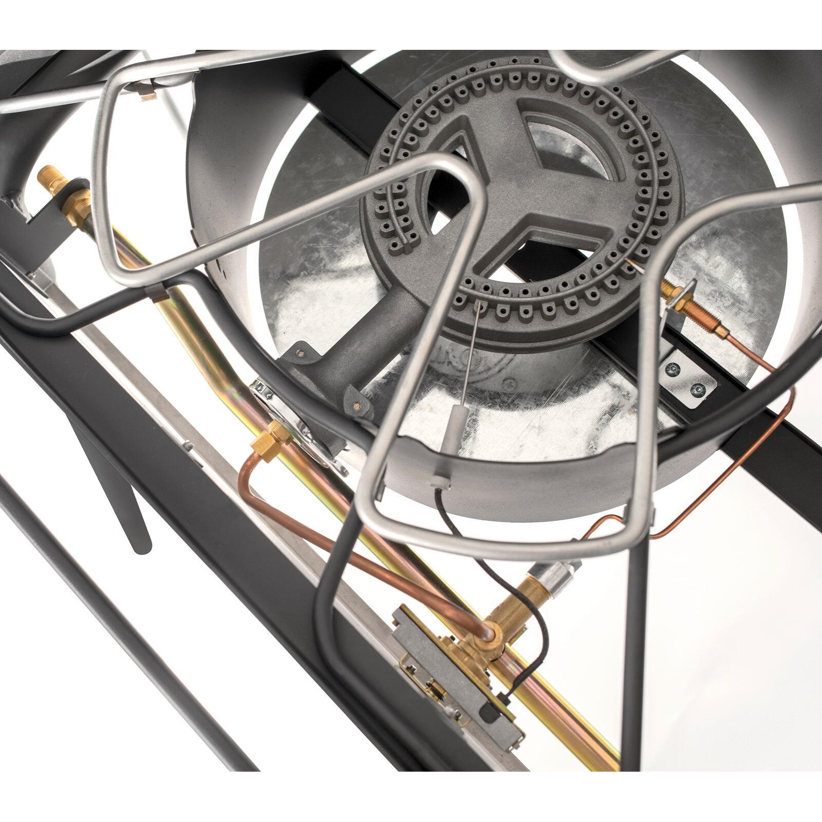 50 mbar Gastisch mit Einzelbrenner ge45-s 7/7