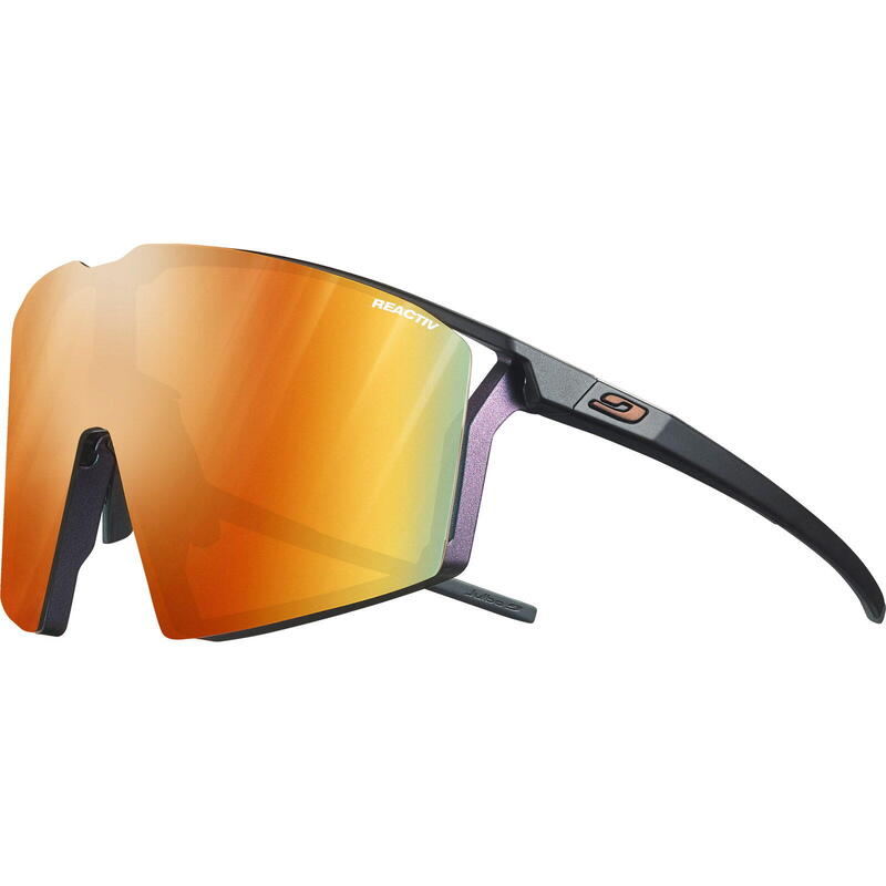 Fahrradbrille Edge Reactiv Light Amplifier 1-3 schimmernd schwarz