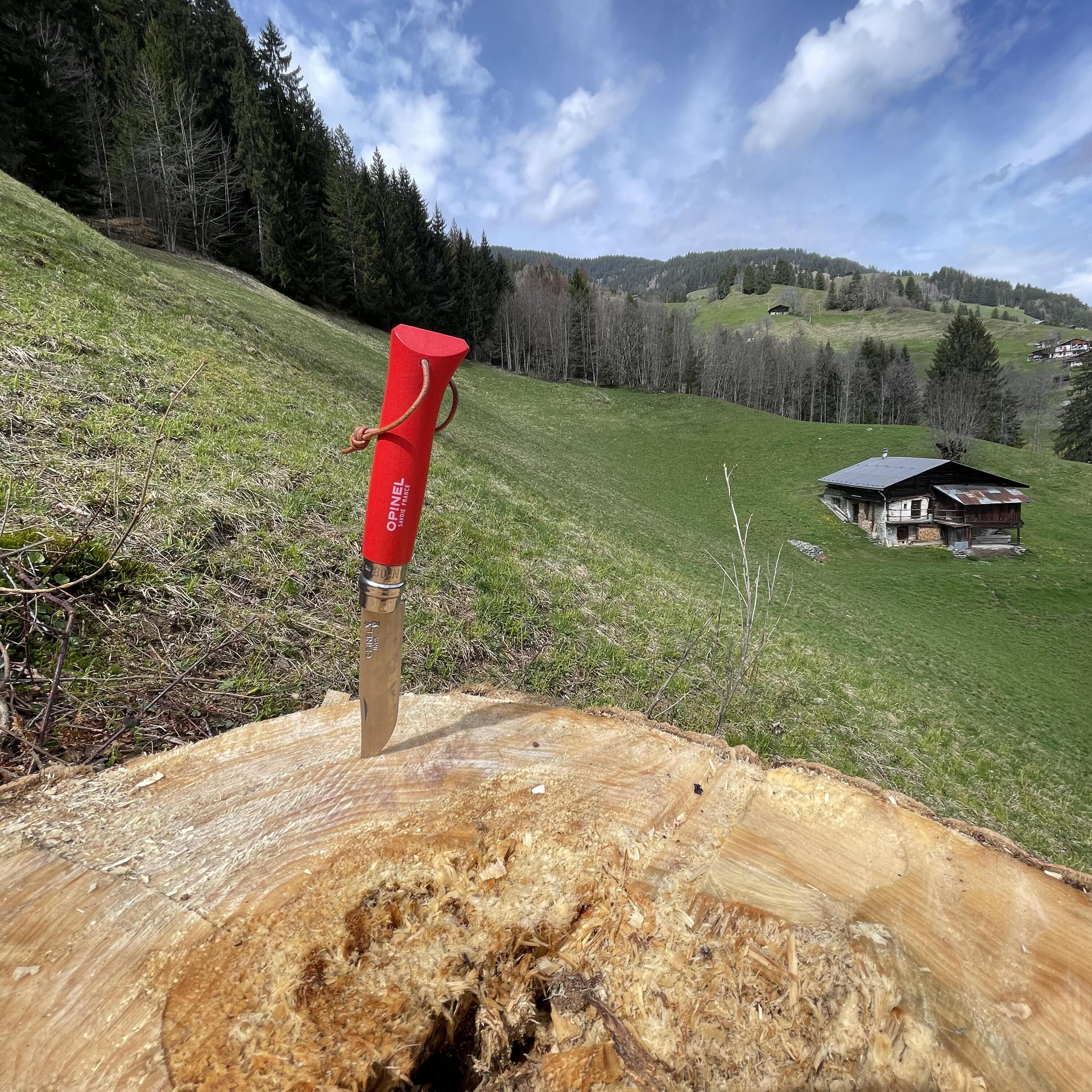 Le lot Baroudeur 1 Gourde Le Grand Tétras plus un Opinel n°= 8 4/7