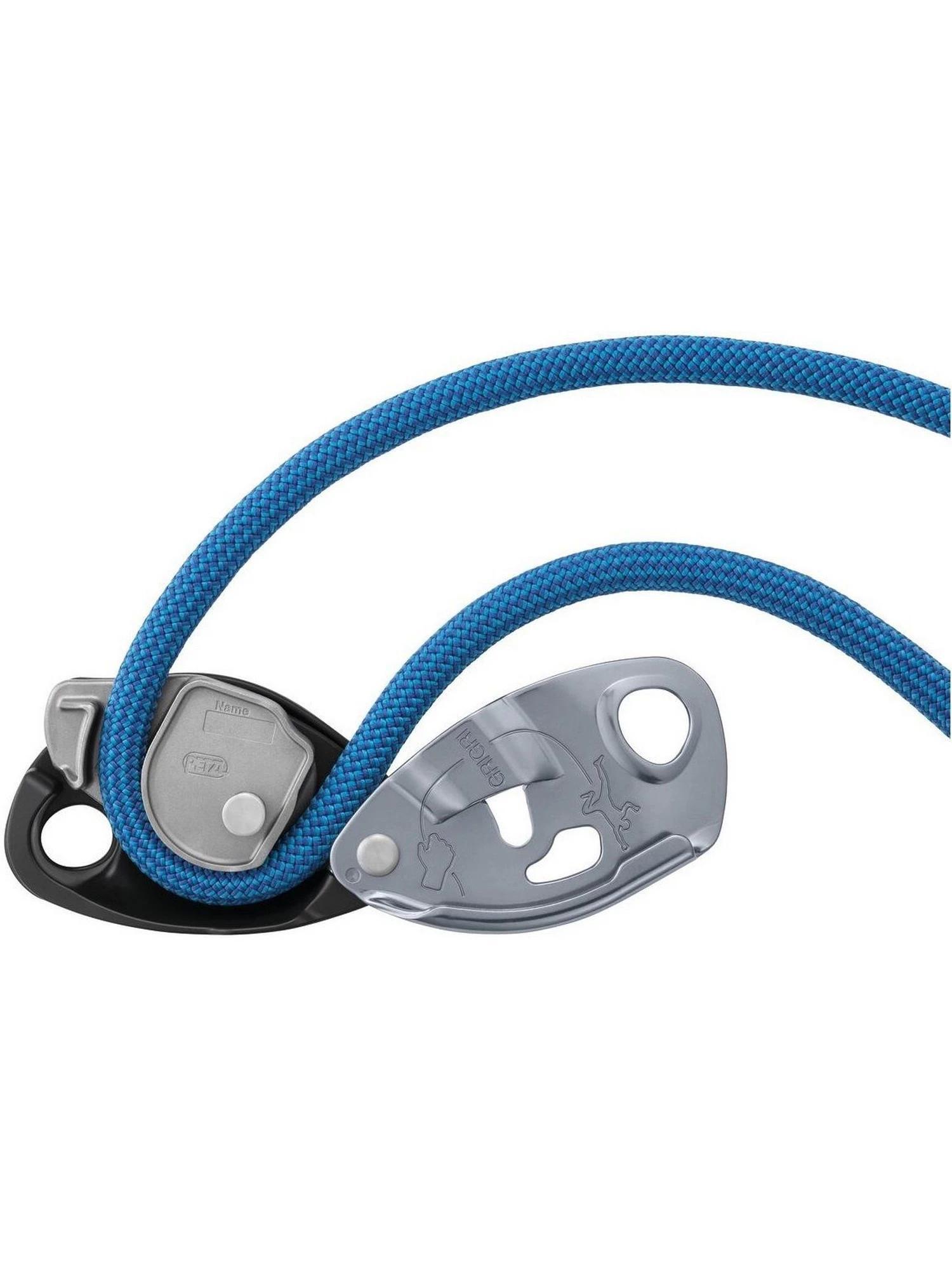 Petzl Grigri Grigio Dispositivo di Sicurezza con Frenata Assistita 3/7