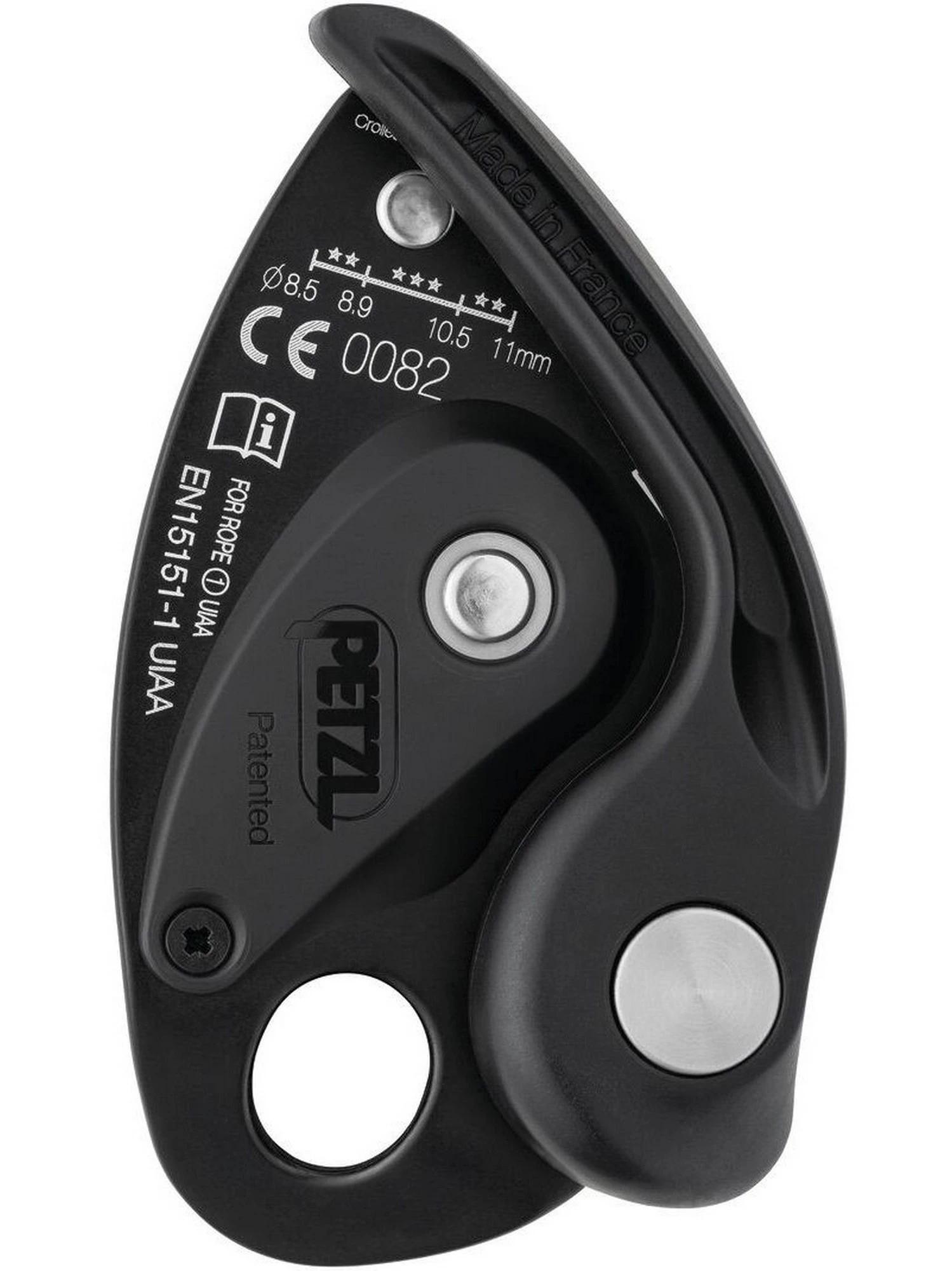 Petzl Grigri Grigio Dispositivo di Sicurezza con Frenata Assistita 2/7