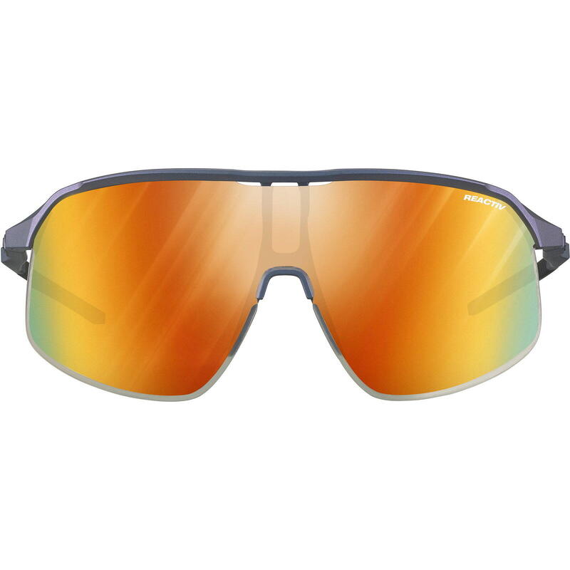 Fahrradbrille Density Reactiv Light Amplifier 1-3 schimmernd blau-rot