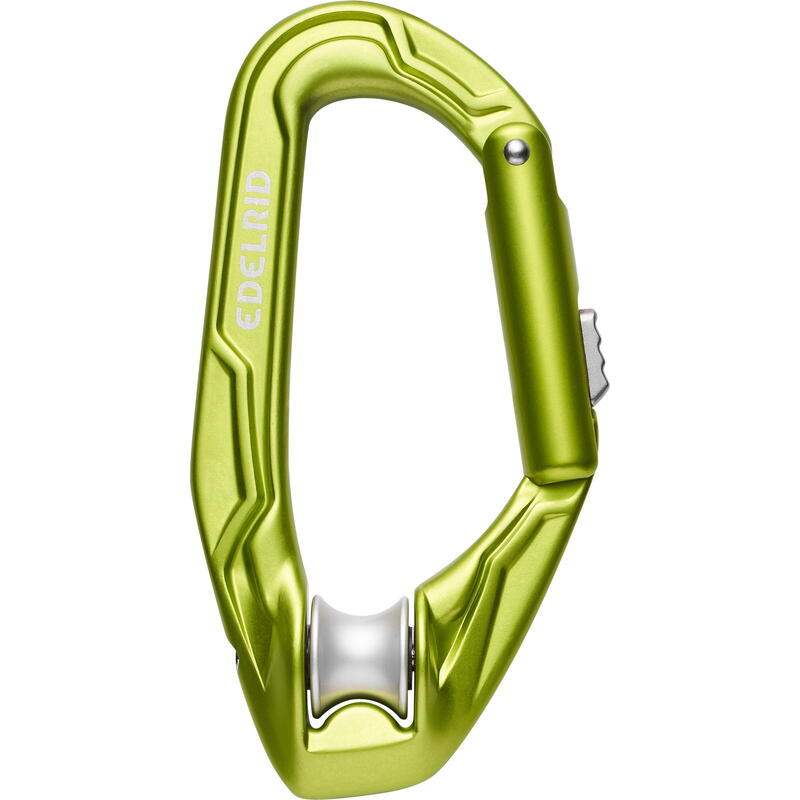 Karabiner mit Seilrolle Axiom Slider oasis