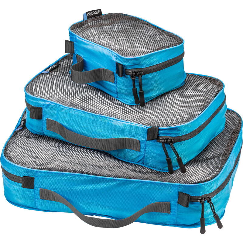 Packtaschen Packing Cube Ultralight Set caribbean blue