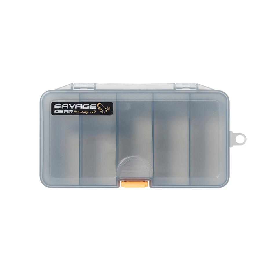 Boîte de rangement Savage Gear Lurebox Smoke (Cassette A - 13,8 x 7,7 x 3,1 cm) 1/1