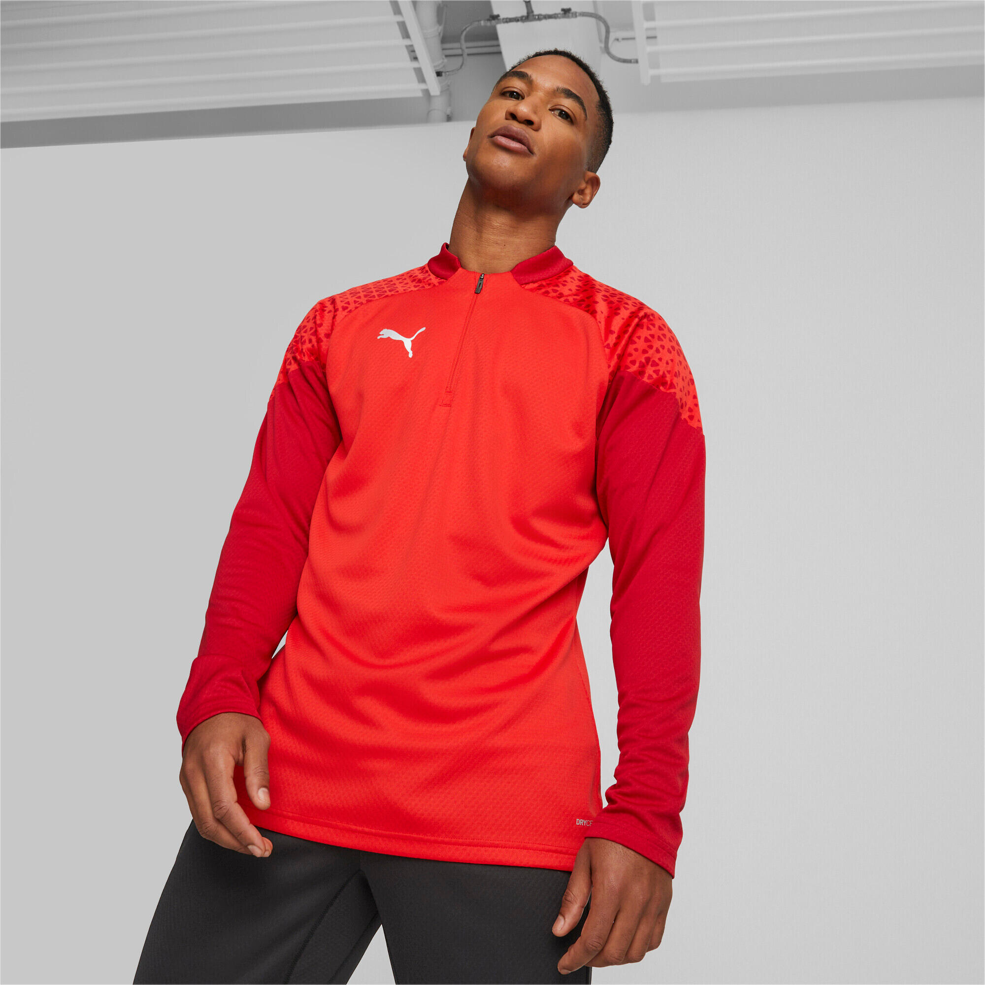 Trainingspullover teamCUP 1/4 Zip Herren PUMA 3/7