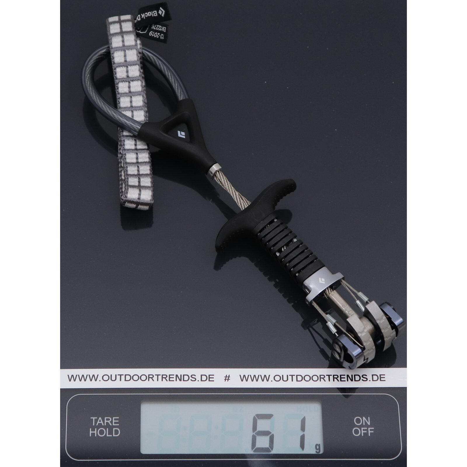 Camalot Z4 Black Diamond 4 cames sablées tête compacte Dyneema 0,4 gris 2/4