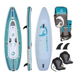 SPINERA Supkayak 12'0" kayak/SUP hybride