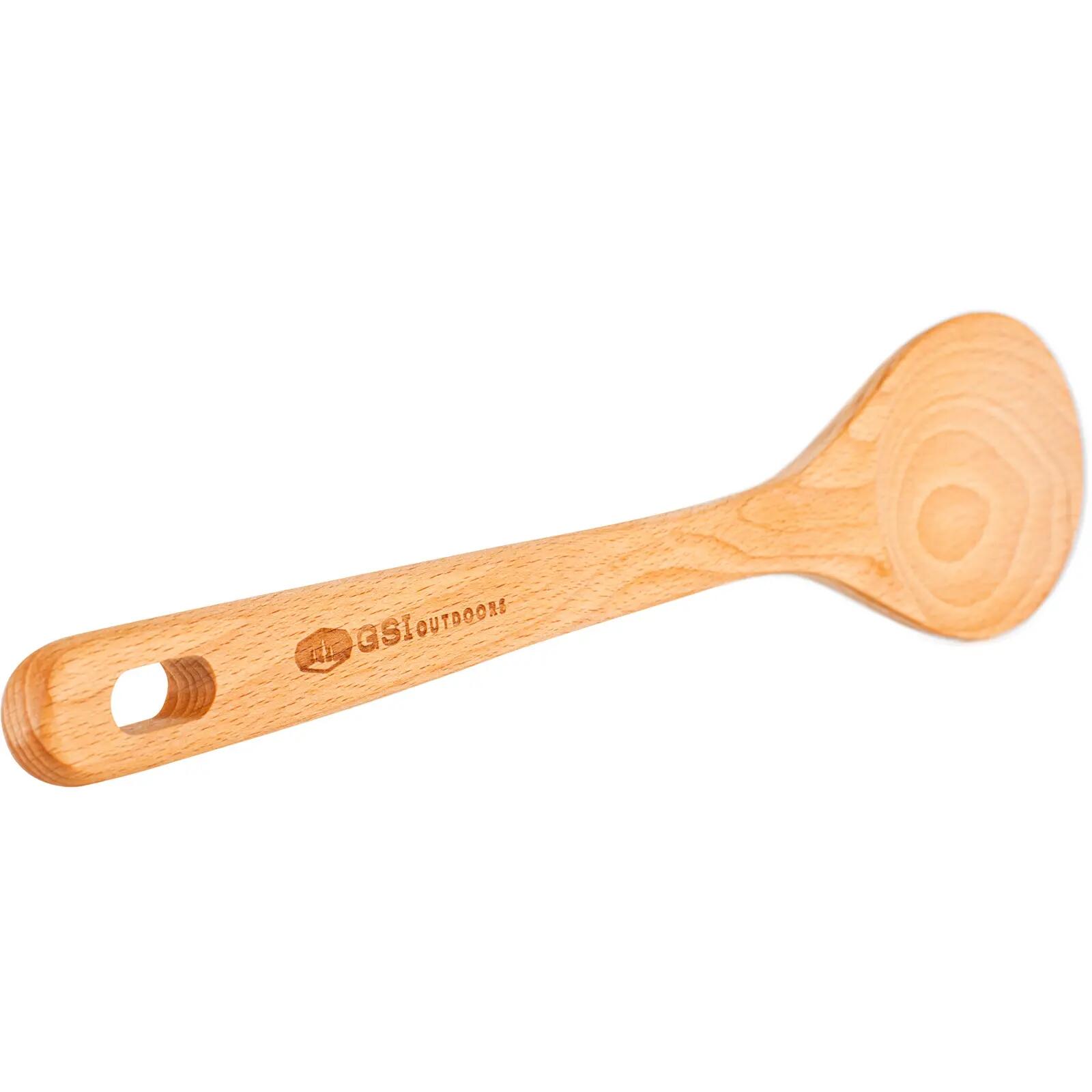 Kochlöffel GSI Rakau aus FSC-Buche 29 cm, geölte Oberfläche, antihaftverträglich 3/4