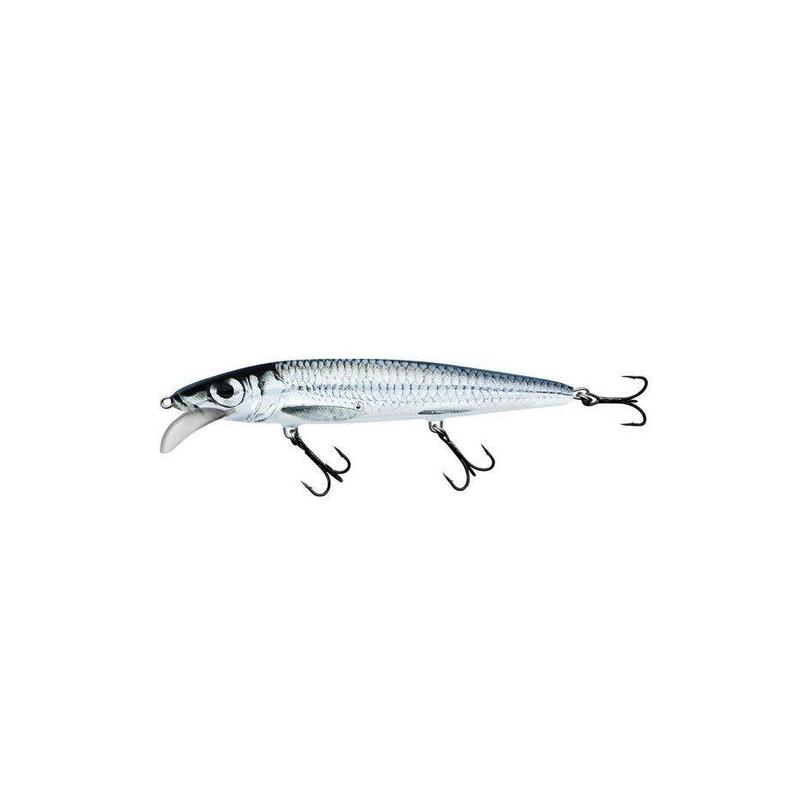 Poisson Nageur Salmo Whacky Flottant (WY15 - BMB - Black Metallic Bleak)