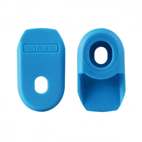 Paar lange SB3 Crank Guards Blauw