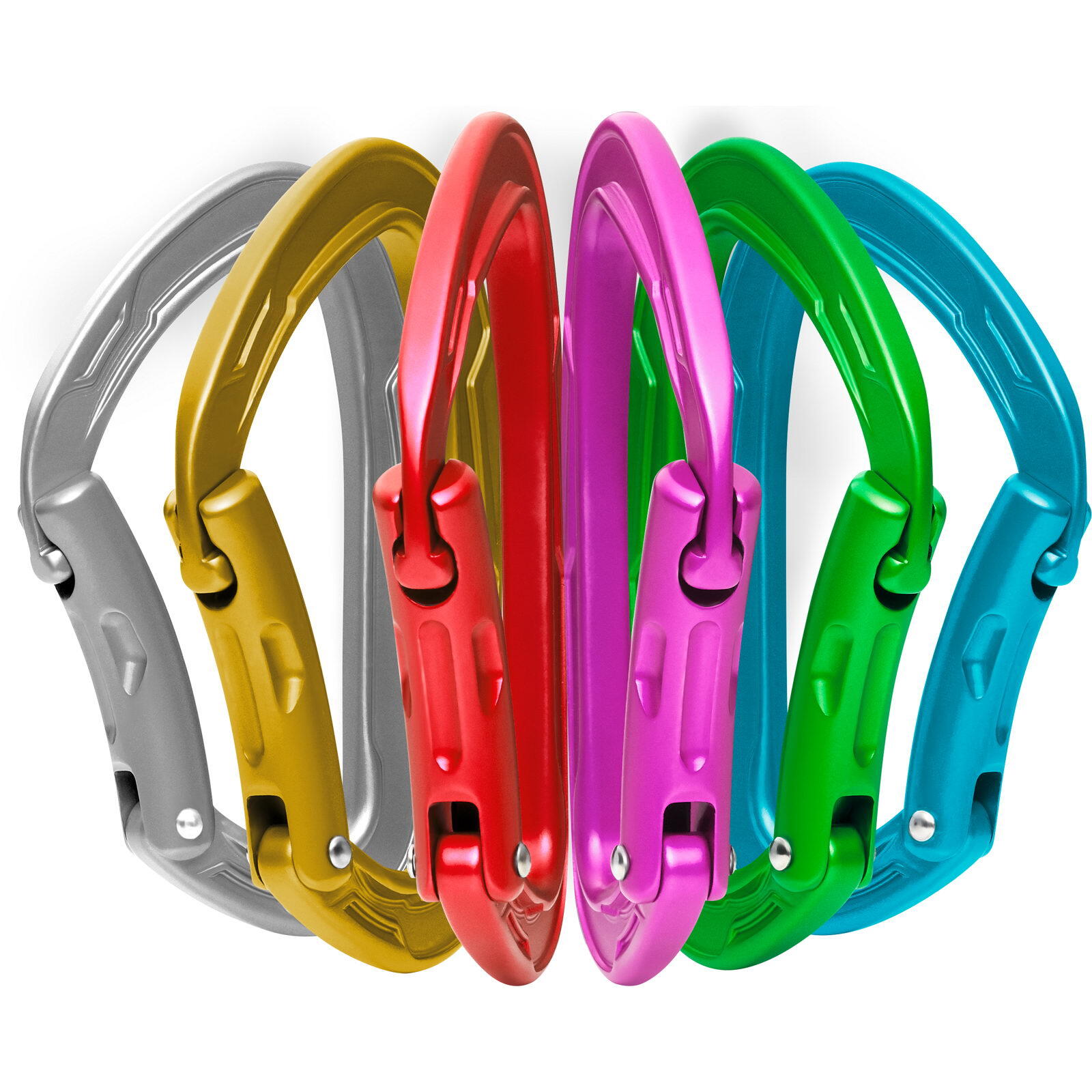 Kletterkarabiner Edelrid Mission Sixpack 5/7