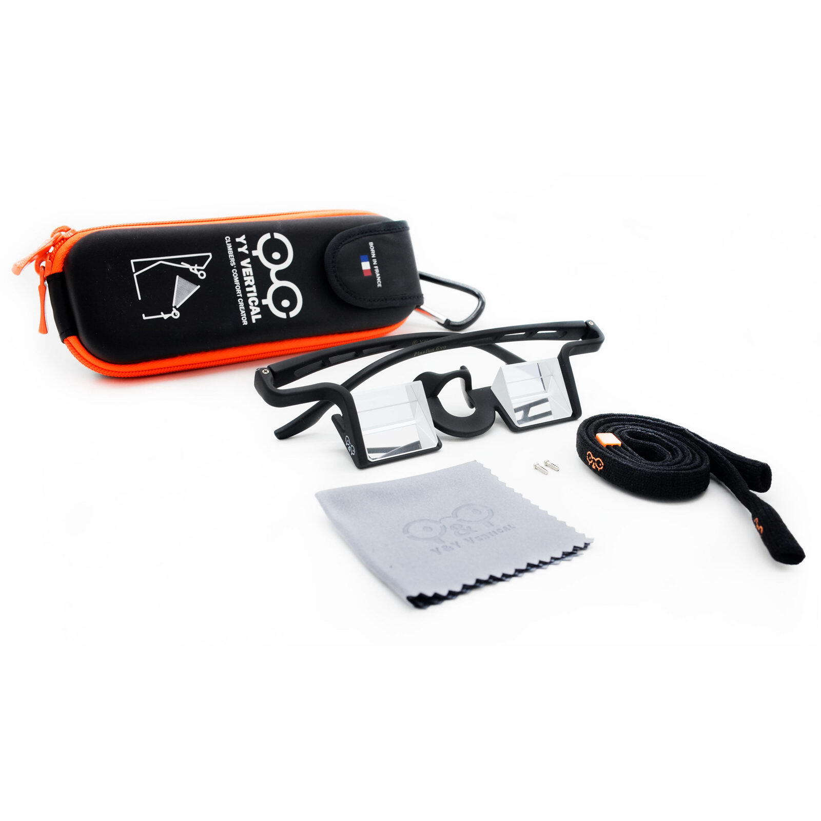Okulary do asekuracji Y&Y Vertical Plasfun Evo - black 2/7